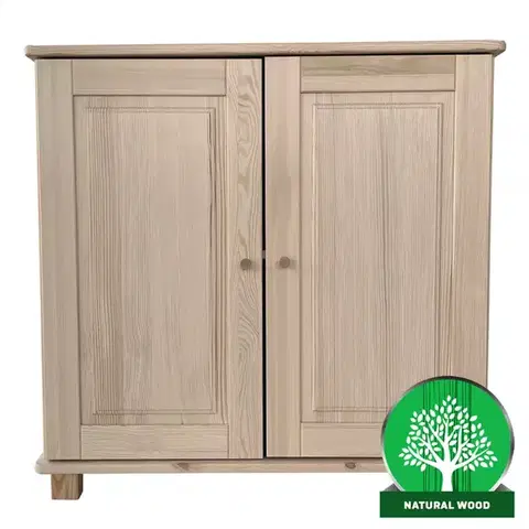 Komody do spálne Komoda Nr 44 -2D/90X86X40 borovica