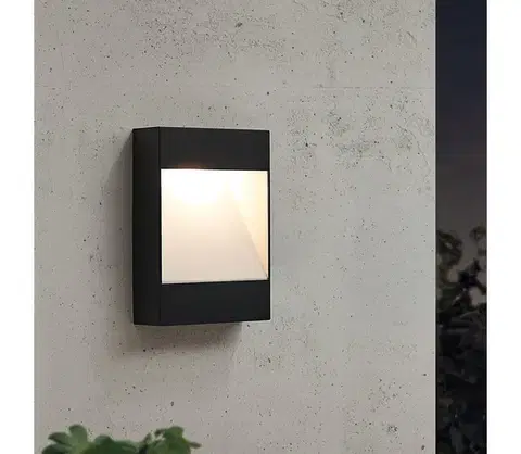 Záhradné lampy Eglo 98095 - LED Vonkajšie nástenné svietidlo MANFRIA LED/10W/230V IP44 98095