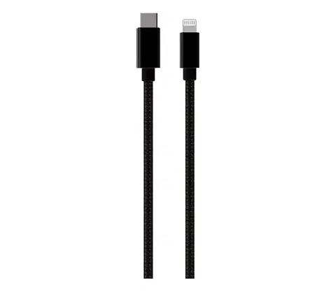 Predlžovacie káble Winner Group - USB kábel Lightning / USB-C 60W 50cm čierna WINTYPCLI50CM