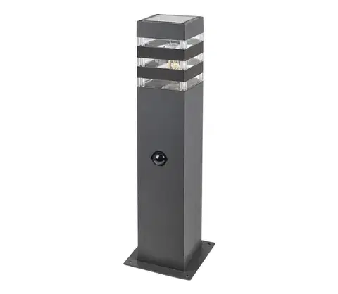 Záhradné lampy Rabalux 77026 - Vonkajšia lampa so senzorom ANKARA 1xE27/12W/230V IP44 77026