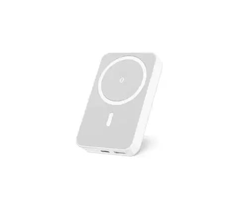 Predlžovacie káble Aligator AMS04WT - powerbanka s bezdrôtovým nabíjaním MagSafe 10000 mAh 15W PD čierna AMS04WT
