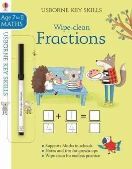 V cudzom jazyku Wipe clean Fractions 7-8 - Holly Bathie,Elisa Paganelli