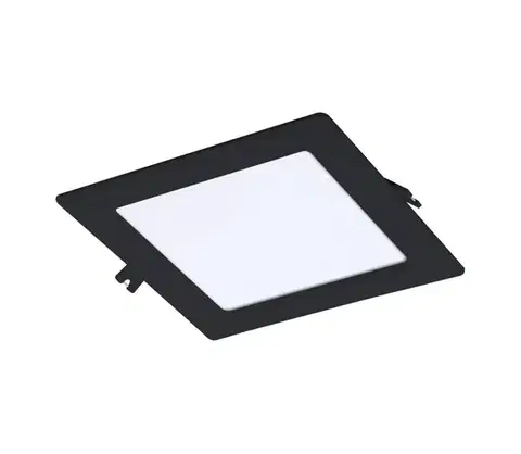 Svietidlá Rabalux 71230 - LED Podhľadové svietidlo SHAUN LED/12W/230V 17x17 cm čierna 71230