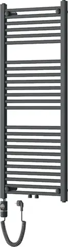 Radiátory do kúpeľne MEXEN/S - Mars radiátor + vykurovacia tyč 1200 x 500 mm, 600 W, antracit W110-1200-500-2600-66