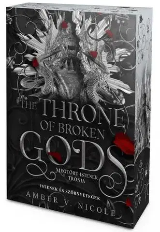 Sci-fi a fantasy The Throne of Broken Gods – Megtört istenek trónja - Éldekorált kiadás - Amber V. Nicole
