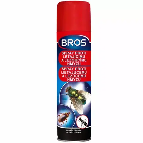 Ochrana proti hmyzu BROS Sprej proti lietajúcemu a lezúcemu hmyzu 400 ml