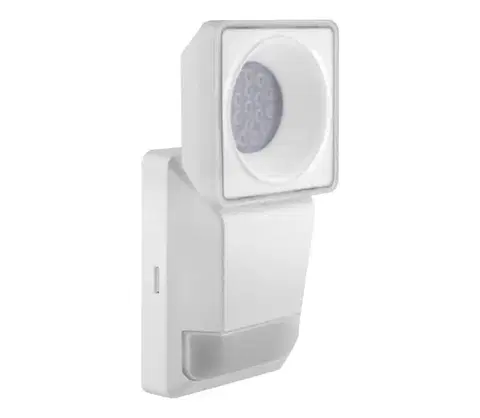 Svietidlá Ledvance - LED Vonkajšie nástenné svietidlo so senzorom SPOT LED/8W/230V IP55 biela 4058075228863