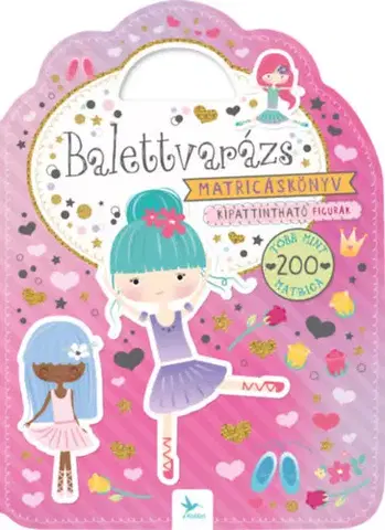 Nalepovačky, vystrihovačky, skladačky Balettvarázs