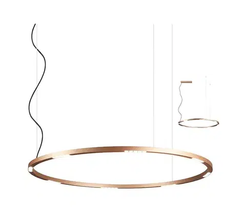Svietidlá Redo 01-2209 - LED Luster na lanku UNION LED/68W/230V 3000K pr. 120 cm zlatá 01-2209