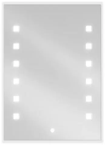 Kúpeľňové zrkadlá MEXEN - Ner zrkadlo s osvetlením 50 x 70, LED 600 9809-050-070-611-00