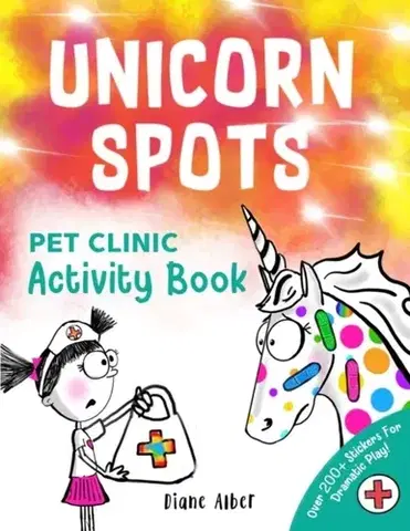 Nalepovačky, vystrihovačky, skladačky Unicorn Spots - Diane Alber