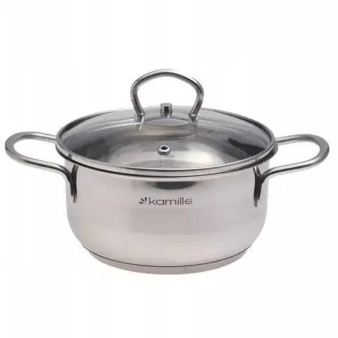 Dekorácie a bytové doplnky Hrniec z nehrdzavejúcej ocele 1.5l 16*8cm 5411