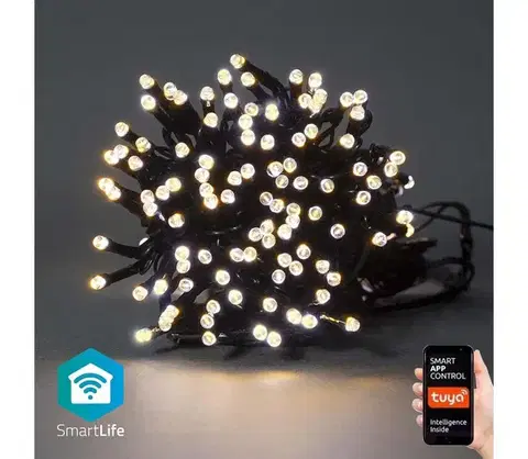 Vianočné osvetlenie Smart LED vianočný reťaz  WIFILX01W100 10m WiFi Tuya