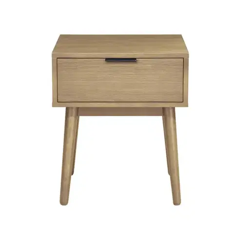 Nočné stolíky HALMAR Cassina nočný stolík prírodná
