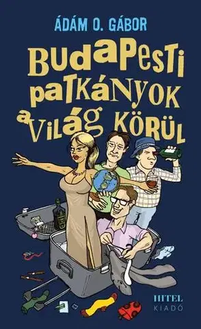 Novely, poviedky, antológie Budapesti patkányok a világ körül - Ádám O. Gábor