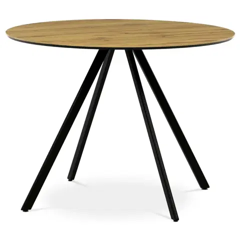 Konferenčné stolíky Okrúhly jedálenský stôl R5010 OAK, dub