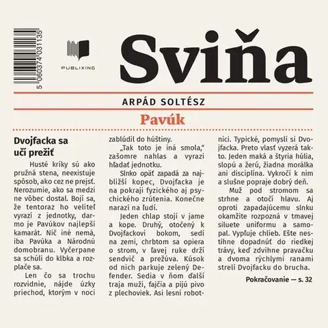 Detektívky, trilery, horory Publixing a IKAR Sviňa