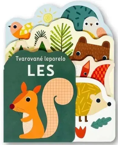 Leporelá, krabičky, puzzle knihy Tvarované leporelo: Les - Sally Payne