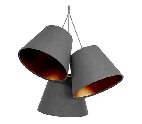 Svietidlá  Luster na lanku AMBROSIA 3xE27/60W/230V 070-014