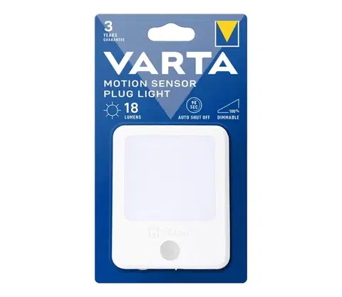 Svietidlá Varta 18624101401 - LED Stmievateľné nočné svetlo so senzorom LED/230V 18624101401