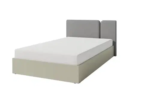 Nábytok Meblar  Posteľ LUCA LC14 | eukalyptus/dub baltic 120 x 200 cm