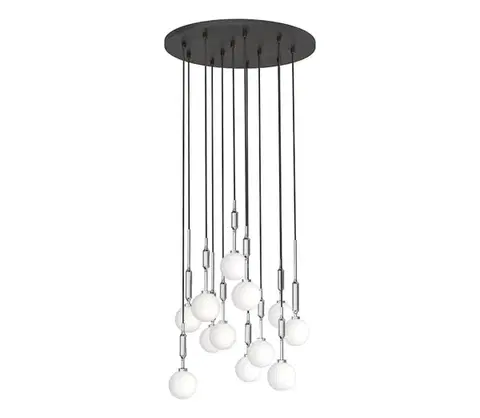 Svietidlá Open Design OR85389 - Luster na lanku ERO 12xG9/8W/230V lesklý chróm OR85389