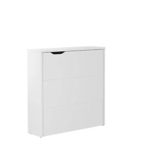 Detské stoly a stolíky Dig-net nábytok Posuvný stôl Lenart WORK CONCEPT CW-2P slim | pravá Farba: Biela