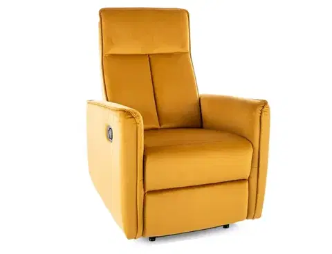 Kreslá Relaxačné kreslo Nikos Velvet
