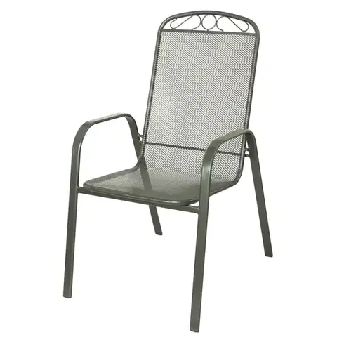 Záhradne kovové kreslá Kovová stolička XT3070C