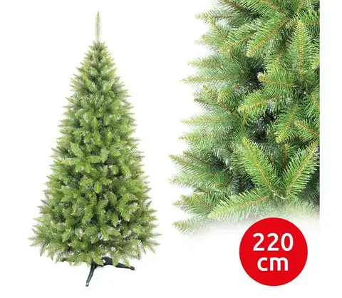 Vianočné dekorácie  Vianočný stromček 220 cm smrek EL-SNE220