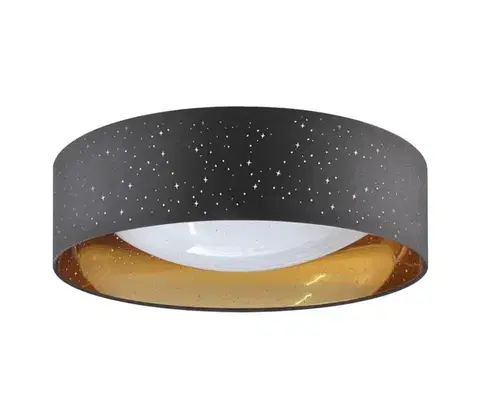 Svietidlá  LED Stropné svietidlo TULUZA LED/24W/230V pr. 40 cm čierna 323149