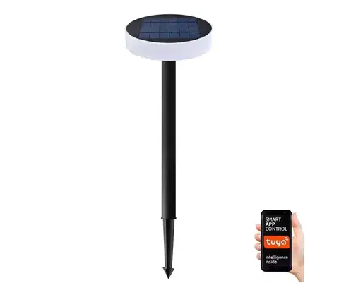 LED osvetlenie  NEO 07910L-LED RGB stmievateľné solárne LED svietidlo 1W/5V IP54 Tuya 07910L