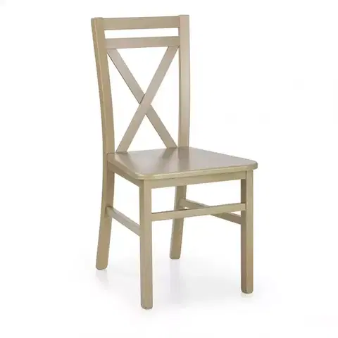 Drevené stoličky Stolička Dariusz 2 drevo/MDF sonoma 45x49x90