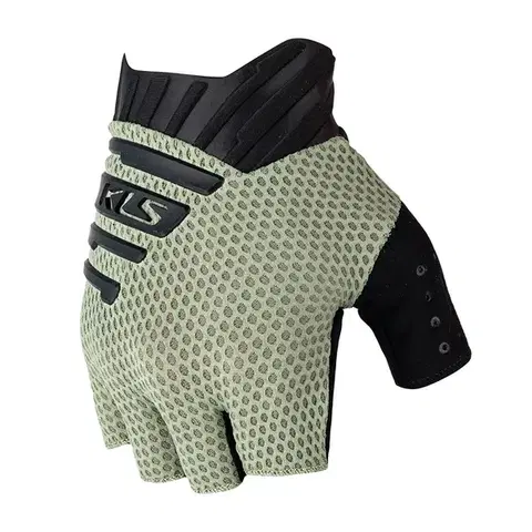 Cyklistické rukavice Kellys Cutout Short 022 Sage Green - S