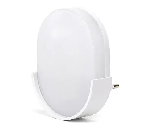 Svietidlá  B.V.  - LED Nočné svetlo so senzorom LED/1W/230V oválny 100900PXX