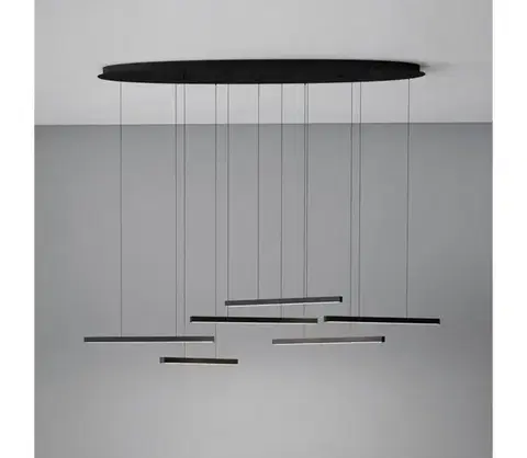 Svietidlá Eglo 39915 - LED Stmievateľný luster na lanku LINDOZA 6xLED/8,4W/230V 3000K 39915
