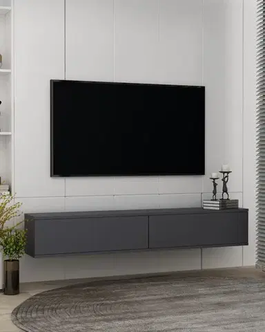 TV stolíky TV stolík Aris - Anthracite