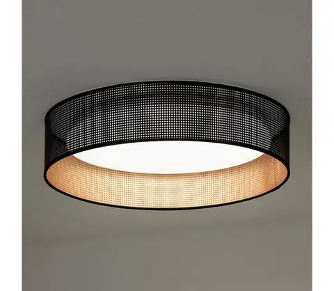 Svietidlá  - LED Stropné svietidlo ROLLER LED/24W/230V pr. 45 cm čierna/medená 605380