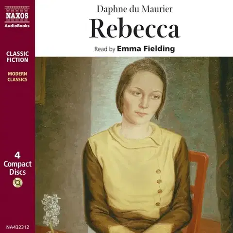Svetová beletria Naxos Audiobooks Rebecca (EN)
