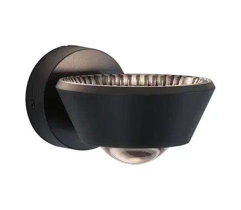 Svietidlá Paulmann 79769 - LED/9W IP44 Stmievateľné nástenné svietidlo SABIK 230V 79769