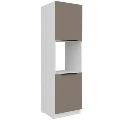 Kuchynské skrinky stojace Kuchynská skrinka Aria-Ta/Wh Anti Fingerprint 60dp-210 2f