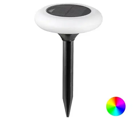 LED osvetlenie Rabalux 7069 - LED RGB solárne svietidlo HAITI LED/0,6W/3,7V IP65 7069