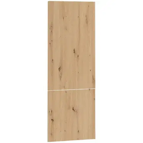 Kuchynské skrinky Čelo skrinky Luxeo F16-N60N tenký rám dub