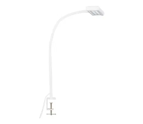 Lampy Brilo - LED Flexibilná stolná lampa s klipom TRASNA LED/7,5W/230V biela 2604-016