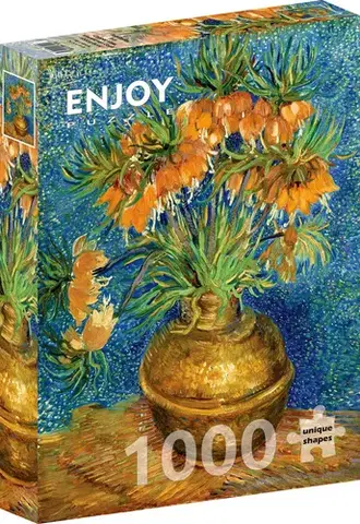 1000 dielikov Enjoy Puzzle Vincent Van Gogh: Fritillaries in a Copper Vase 1000 Enjoy