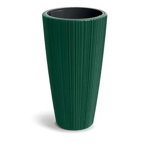 Kvetináče a truhlíky DHOR400-2411U plastový kvetináč 39 cm borovicovo zelená