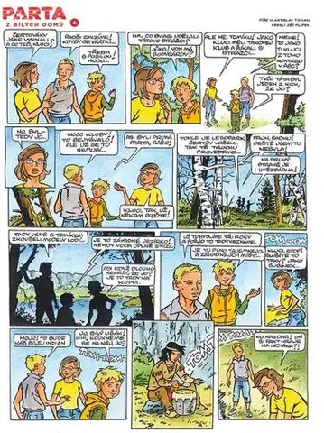 Komiksy Parta z bílých domů 4 - Vlastislav Toman,Jiří Filípek