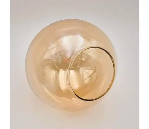 Lampy  Náhradné sklo k lustru MALENA, MALIVA E14 dymovo-béžové klosz 220
