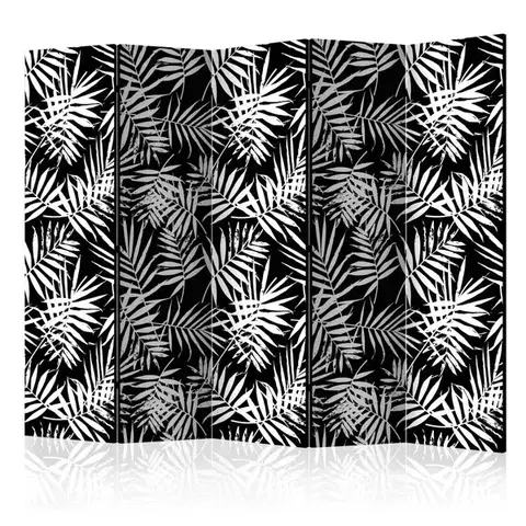 Paravány Paraván Black and White Jungle Dekorhome