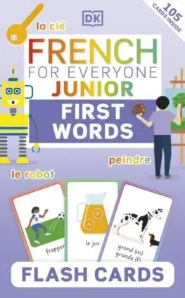 Učebnice a príručky French for Everyone Junior First Words Flash Cards